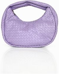 Public Desire - The Capsian Lilac Woven Pu Grab Bag - Lyst