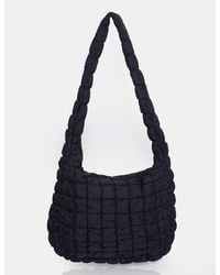 Public Desire - Noe Black Quilted Tote Shoulder Bag - Lyst