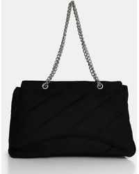 Public Desire - The Laina Black Nylon Tote Bag - Lyst