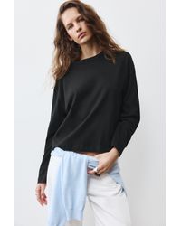 Pull&Bear - Boxy-Fit Long Sleeve T-Shirt - Lyst