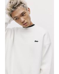 Pull&Bear - Stwd Round Neck Sweatshirt - Lyst