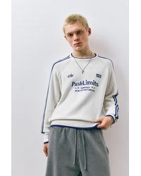 Pull&Bear - Embroidered Stwd Striped Jumper - Lyst