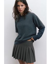 Pull&Bear - Pleated Mini Skirt - Lyst