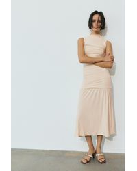 Pull&Bear - Beaded Heeled Sandals - Lyst