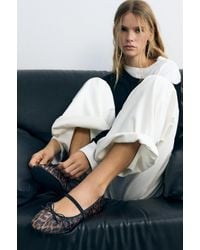 Pull&Bear - Ballerinas Mit Raffung Und - Lyst