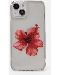 Pull&Bear - Iphone-Hülle Mit Blume - Lyst