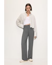 Pull&Bear - Nette Broek Met Hoge Taille - Lyst