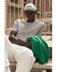 Pull&Bear - Henley Neck T-Shirt - Lyst