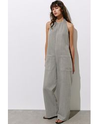 Pull&Bear - Tuta Lunga Collo Halter - Lyst