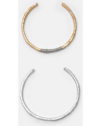 Pull&Bear - 2Er-Pack Armbänder Mit Textur - Lyst