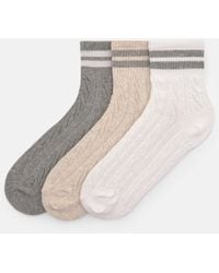 Pull&Bear - 3Er-Pack Sportliche Socken - Lyst
