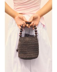 Pull&Bear - Beuteltasche Mit Perlendesign - Lyst