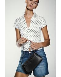 Pull&Bear - Schultertasche Mit Schnalle - Lyst
