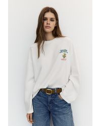 Pull&Bear - Oversize Gilda Graphic T-Shirt - Lyst