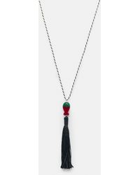 Pull&Bear - Collier Poisson Pompon - Lyst
