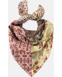 Pull&Bear - Patchwork Print Scarf - Lyst