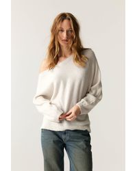 Pull&Bear - Asymmetric Soft Knit Jumper - Lyst