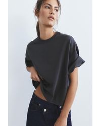 Pull&Bear - Boxy Short Sleeve T-Shirt - Lyst