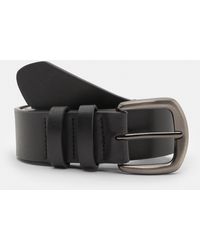 Pull&Bear - Leather-Effect Belt With Double Loop - Lyst