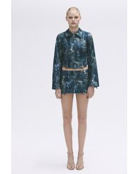 Pull&Bear - Karoline Vitto Denim Mini Skirt - Lyst