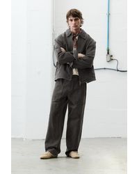 Pull&Bear - Rechte Broek Met Verwassen Effect - Lyst