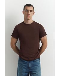 Pull&Bear - Muscle Fit T-Shirt - Lyst