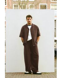 Pull&Bear - Chemise À Rayures À Manches Courtes - Lyst