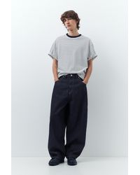 Pull&Bear - Embroidered Super Baggy Jeans - Lyst