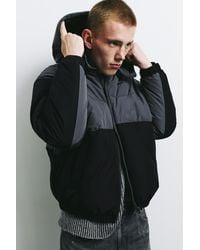 Pull&Bear - Blouson Matelassé À Panneaux - Lyst