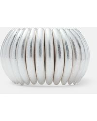 Pull&Bear - Bracelet Métallisé Courbé - Lyst