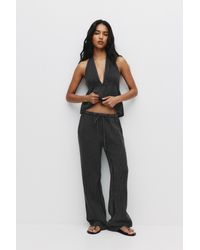 Pull&Bear - Rustikale Joggerhose Mit Textur - Lyst