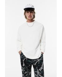 Pull&Bear - Langarmshirt Mit Nähten - Lyst