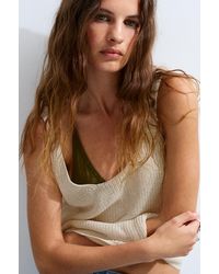 Pull&Bear - Purl Knit Strappy Top - Lyst