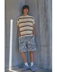 Pull&Bear - Short Sleeve Striped T-Shirt - Lyst