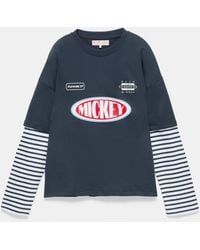 Pull&Bear - Disney X F1 Double T-Shirt - Lyst