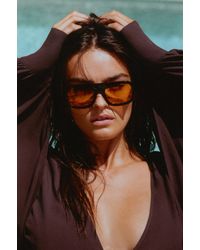 Pull&Bear - Lunettes De Soleil Carrées - Lyst