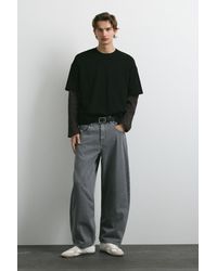 Pull&Bear - Jeans Barrel - Lyst