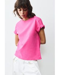 Pull&Bear - Short Sleeve T-Shirt 100% Cotton - Lyst