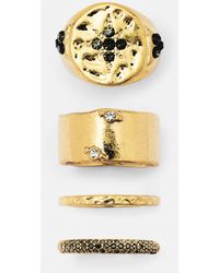 Pull&Bear - 4-Pack Boho Ringen - Lyst