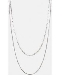 Pull&Bear - 2-Pack Of Necklaces - Lyst