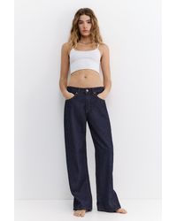 Pull&Bear - Low-Rise Barrel Jeans - Lyst