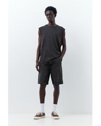 Pull&Bear - Baggy Denim Bermuda Shorts - Lyst