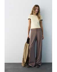 Pull&Bear - Darted Smart Trousers - Lyst