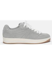 Pull&Bear - Leather Skater Trainers - Lyst