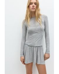 Pull&Bear - Double Short Dress - Lyst