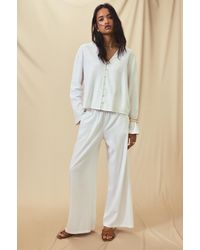 Pull&Bear - Flat Strap Sandals - Lyst