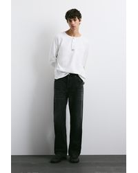 Pull&Bear - Regular-Straight-Jeans - Lyst