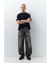 Pull&Bear - Low-Rise Baggy Jeans - Lyst
