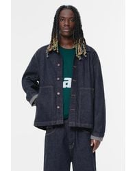 Pull&Bear - Veste En Jean Trucker À Poche - Lyst