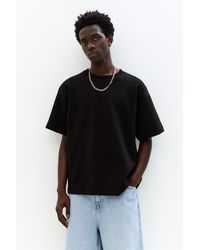 Pull&Bear - Basic Sweater Met Korte Mouw - Lyst